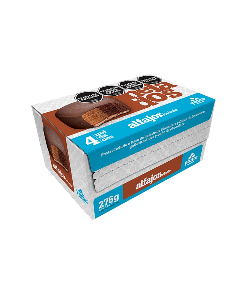 Alfajor helado x4 $7.800,00